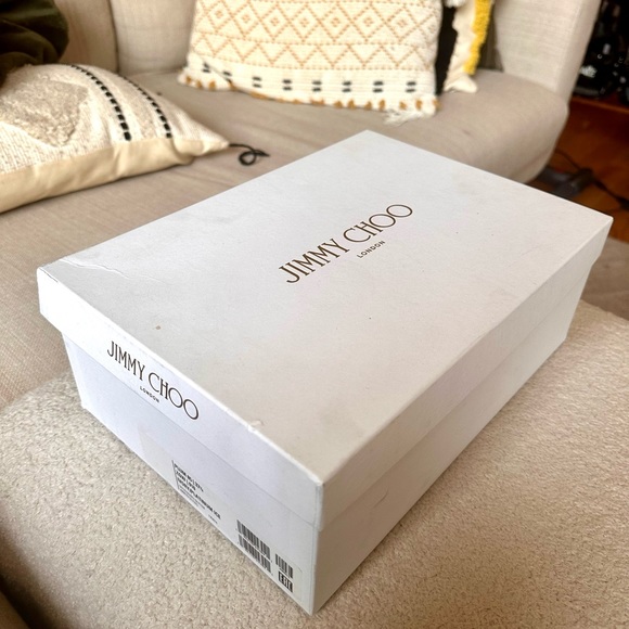 Jimmy Choo Plum 85MM Satin Bridal Sandals - Picture 2 of 9